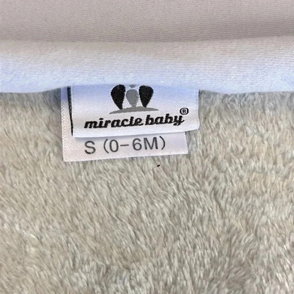 Miracle Baby - Newborn sleepsack/night gown. Size 0-6  months - Picture 2 of 6